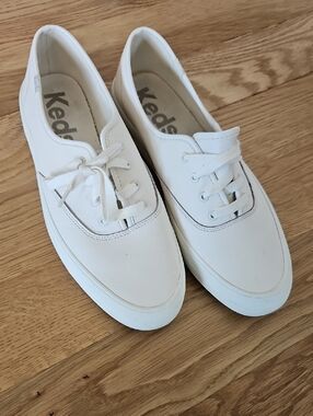 Keds White Low-Top Canvas Sneakers